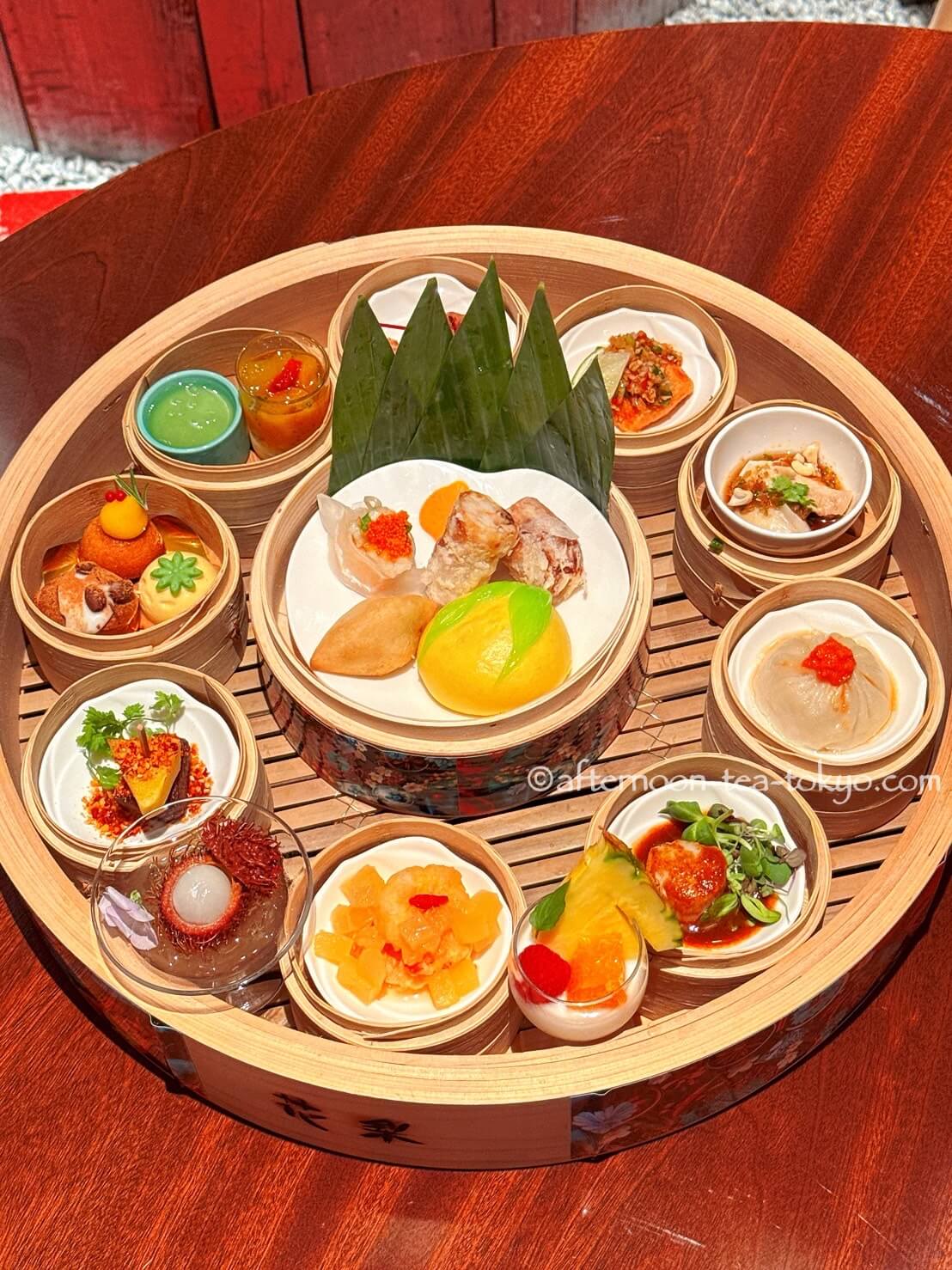 実食取材《アジアンスパイス・アフタヌーンティー》「花梨」ANAインターコンチネンタルホテル東京