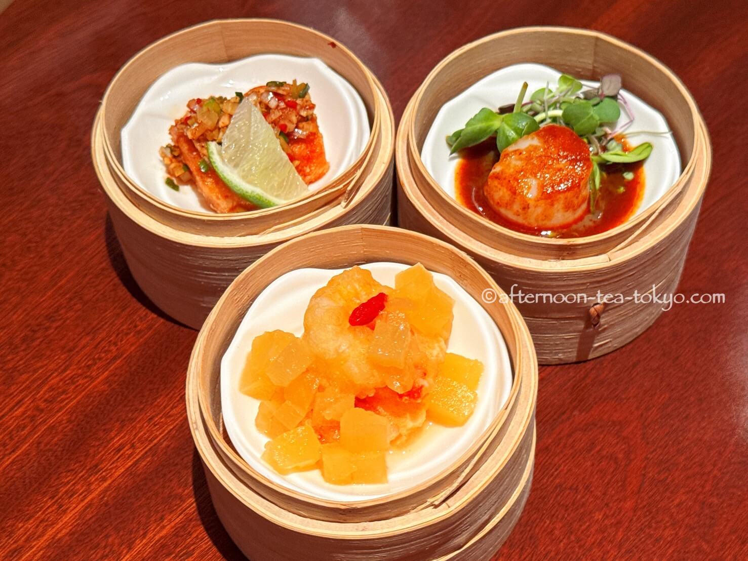 実食取材《アジアンスパイス・アフタヌーンティー》「花梨」ANAインターコンチネンタルホテル東京